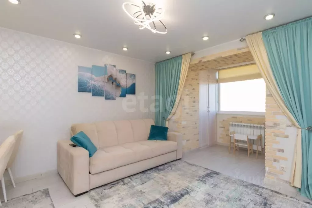 1-к кв. Тюменская область, Тюмень Микрорайон мыс, ул. Малиновского, ... - Фото 1