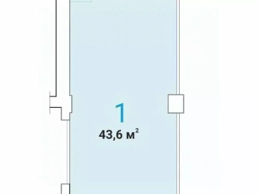 Торговая площадь в Москва ул. Маршала Бирюзова, 16 (44 м) - Фото 2