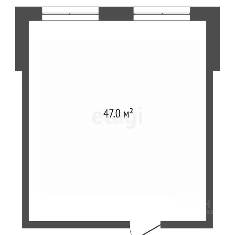 Офис в Алтайский край, Барнаул ул. Гущина, 150/24 (47 м) - Фото 2