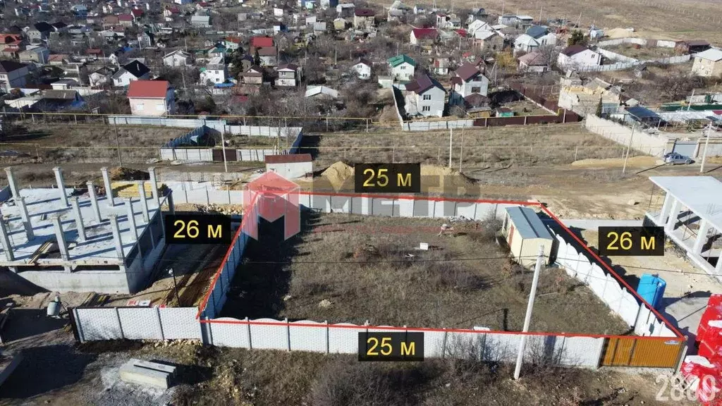 Участок в Севастополь пер. Катальповый, 18 (6.4 сот.) - Фото 2