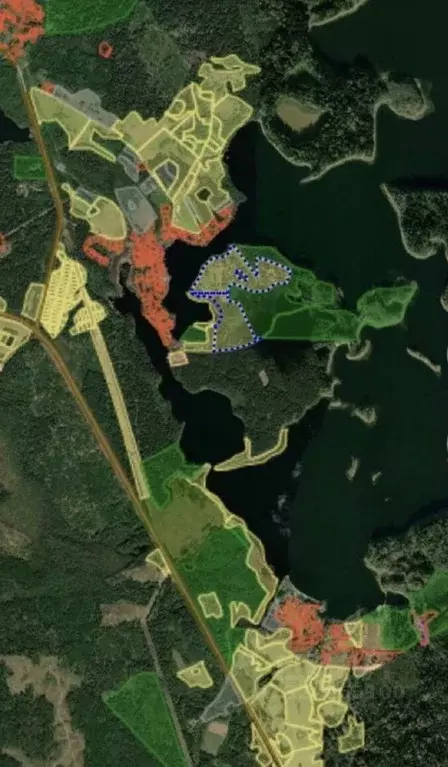 Участок в Тверская область, Осташковский муниципальный округ, д. ... - Фото 1