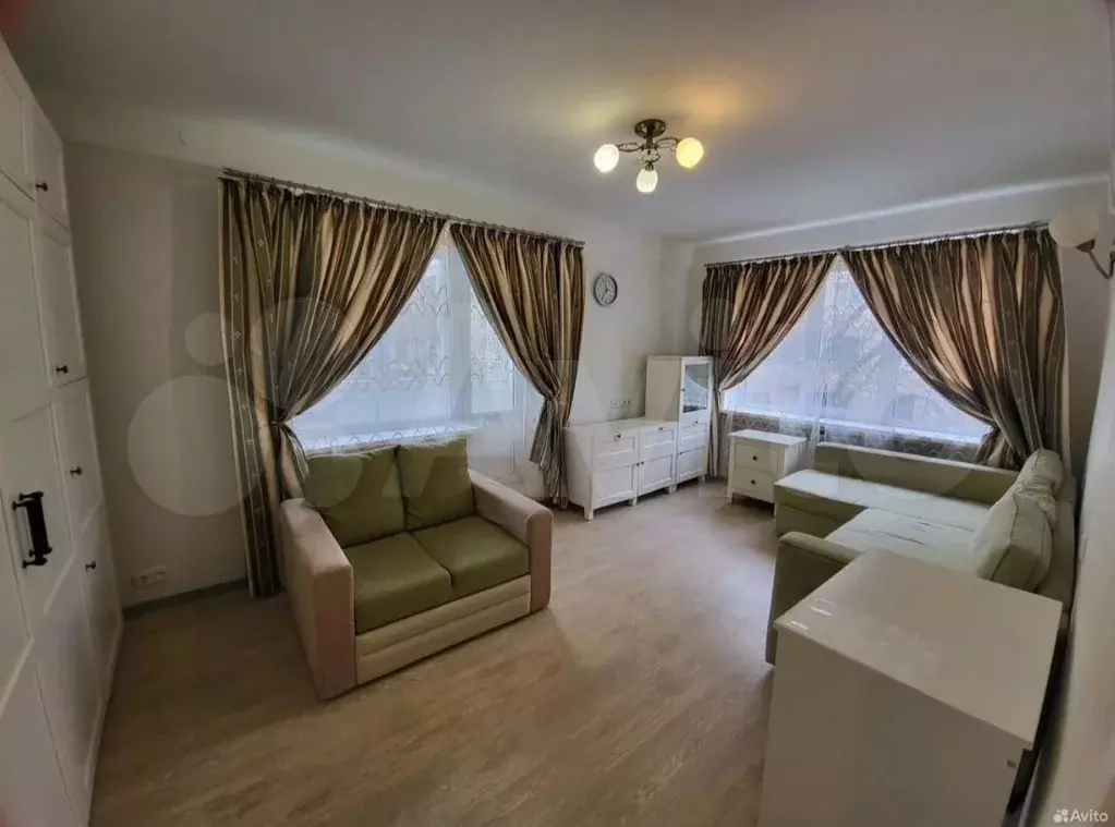 1-к. квартира, 32 м, 2/5 эт. - Фото 1