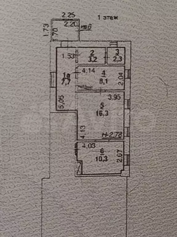 3-к. квартира, 48 м, 1/2 эт. - Фото 0