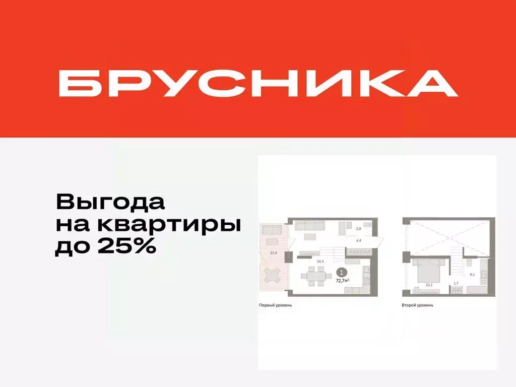 1-к кв. Тюменская область, Тюмень ул. Муравленко, 9к3 (72.74 м) - Фото 0