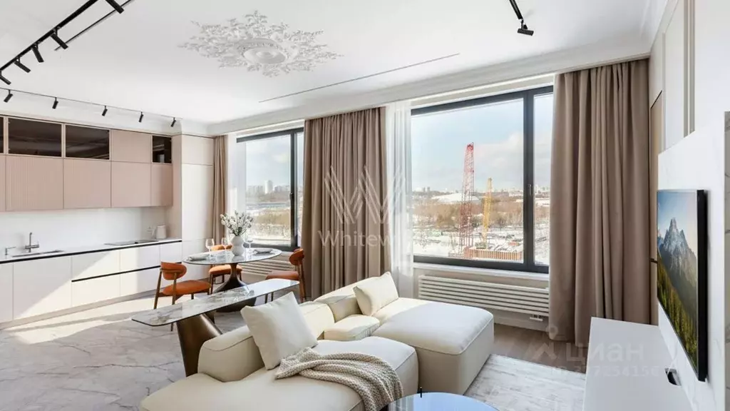 4-к кв. Москва ул. Нижние Мневники, 9 (116.0 м) - Фото 1