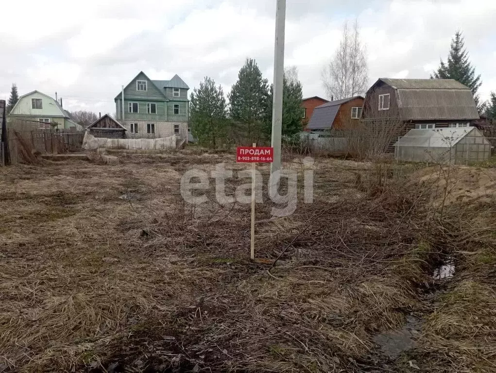 Участок в Костромской район, Бакшеевское сельское поселение, НСТ ... - Фото 1