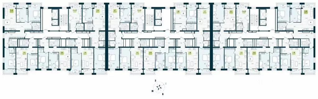 1-к кв. Ханты-Мансийский АО, Нижневартовск К-2 кв-л,  (24.9 м) - Фото 1