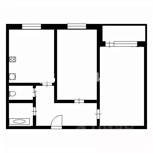 2-к кв. Московская область, Красногорск бул. Космонавтов, 13 (62.3 м) - Фото 2