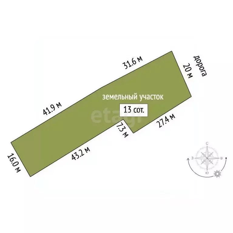 Участок в Вологодская область, Вологда Никольская ул., 47 (13.0 сот.) - Фото 2