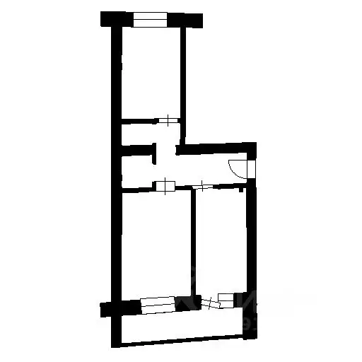 2-к кв. Татарстан, Казань ул. Николая Ершова, 62Г (54.0 м) - Фото 2