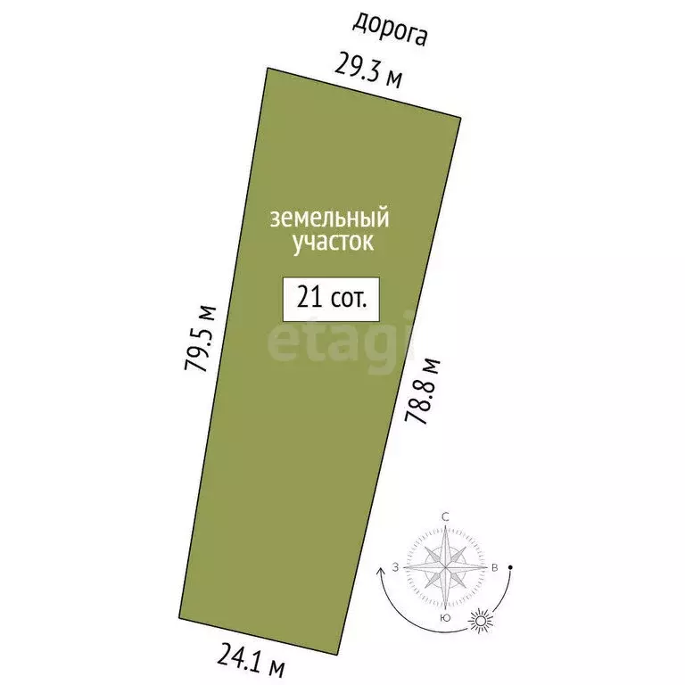 Участок в Тюменская область, Ярковский муниципальный округ, село ... - Фото 1