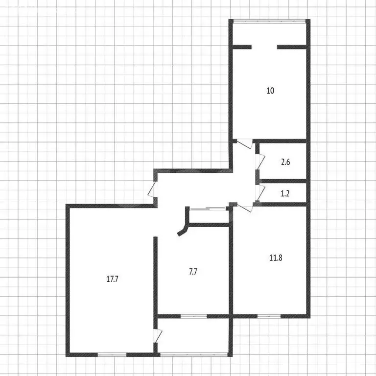 3-комнатная квартира: Иркутск, Красноярская улица, 55 (61.9 м) - Фото 1