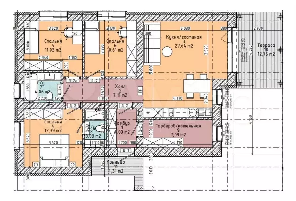 Дом 94 м на участке 5,5 сот. - Фото 0
