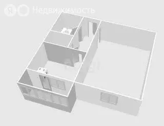 1-комнатная квартира: Южно-Сахалинск, улица Есенина, 7 (33 м) - Фото 1