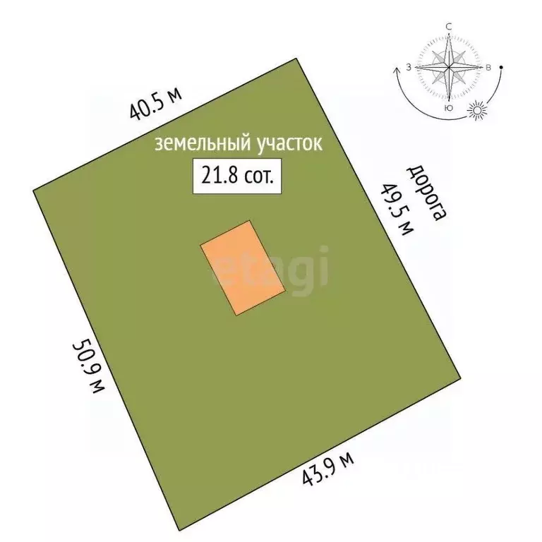 Дом в Псковская область, Порховский муниципальный округ, д. Попадинка ... - Фото 1