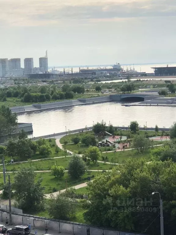 1-к кв. Санкт-Петербург Новосмоленская наб., 1И (37.0 м) - Фото 0