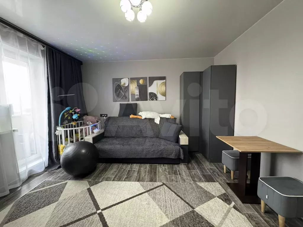 3-к. квартира, 60,4 м, 3/9 эт. - Фото 1