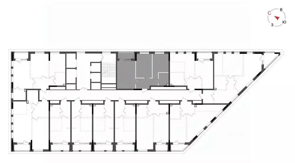 2-к кв. Татарстан, Казань ул. Аделя Кутуя, 180 (53.25 м) - Фото 2