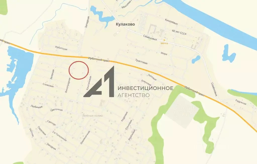 Участок в Тюменская область, Тюменский район, с. Кулаково ул. ... - Фото 0