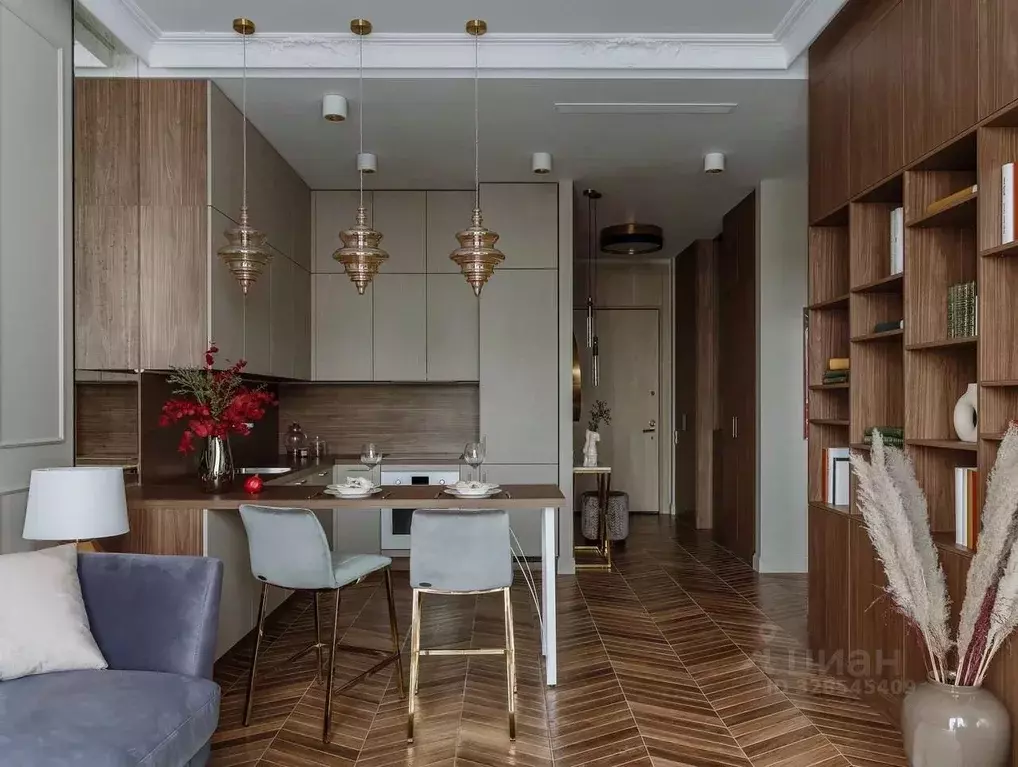 2-к кв. Москва 1-й Красногвардейский проезд, 22с2 (70.0 м) - Фото 1