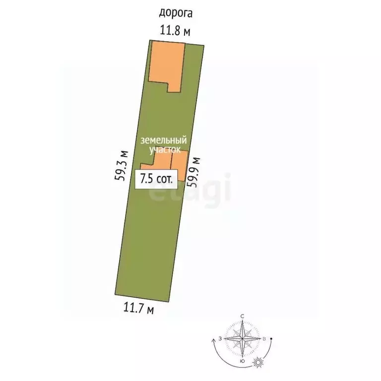 Участок в Ростовская область, Ростов-на-Дону ул. Освобождения (8.0 ... - Фото 2