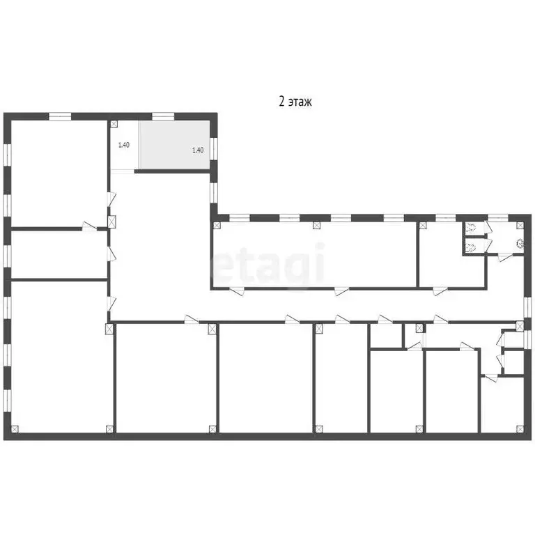 Офис (838.8 м) - Фото 1