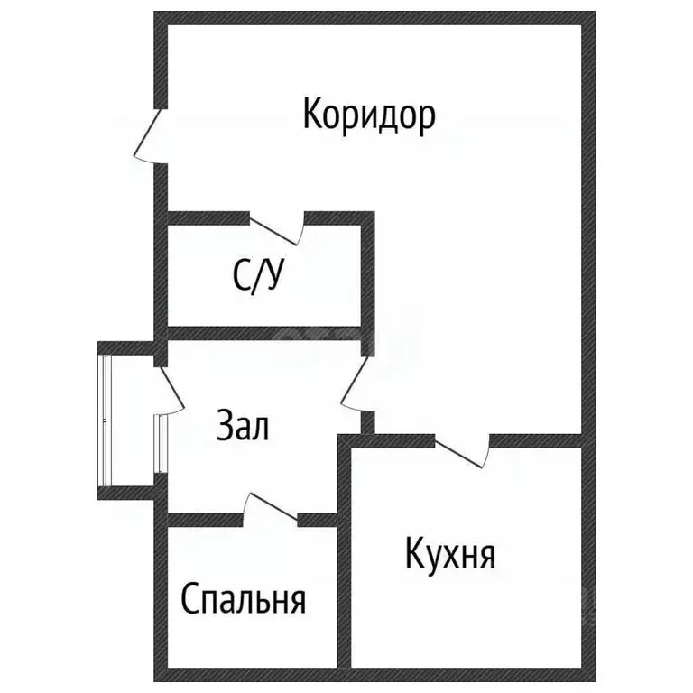 2-к кв. Алтайский край, Барнаул ул. Антона Петрова, 180 (45.7 м) - Фото 2