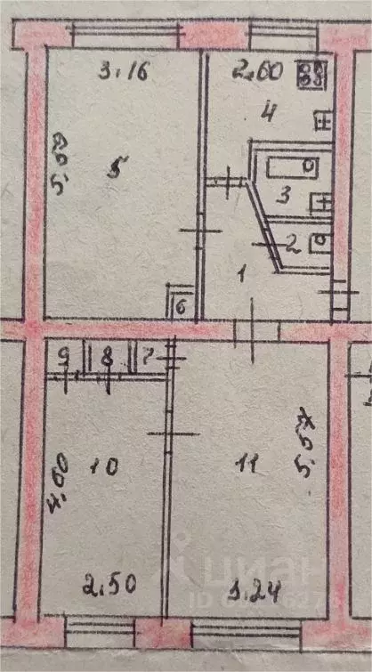3-к кв. Пермский край, Нытва просп. Ленина, 13 (62.1 м) - Фото 2