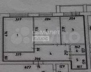 2-к. квартира, 52,5 м, 3/5 эт. - Фото 0