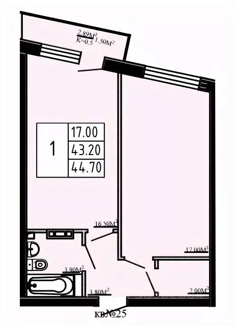 1-к кв. Ленинградская область, Коммунар г. Гатчинский муниципальный ... - Фото 1