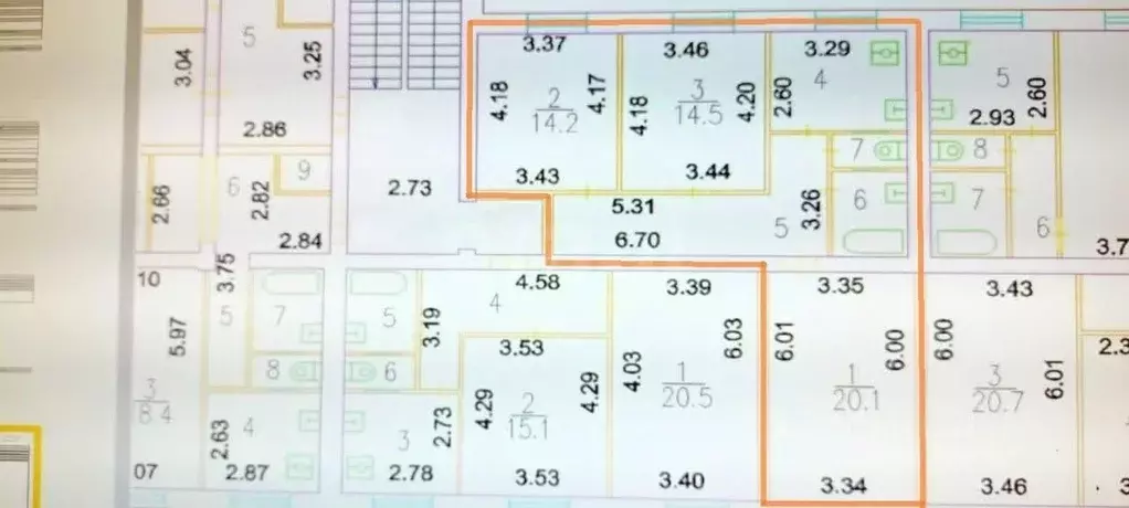 3-к кв. Москва Первомайская ул., 121 (76.5 м) - Фото 2
