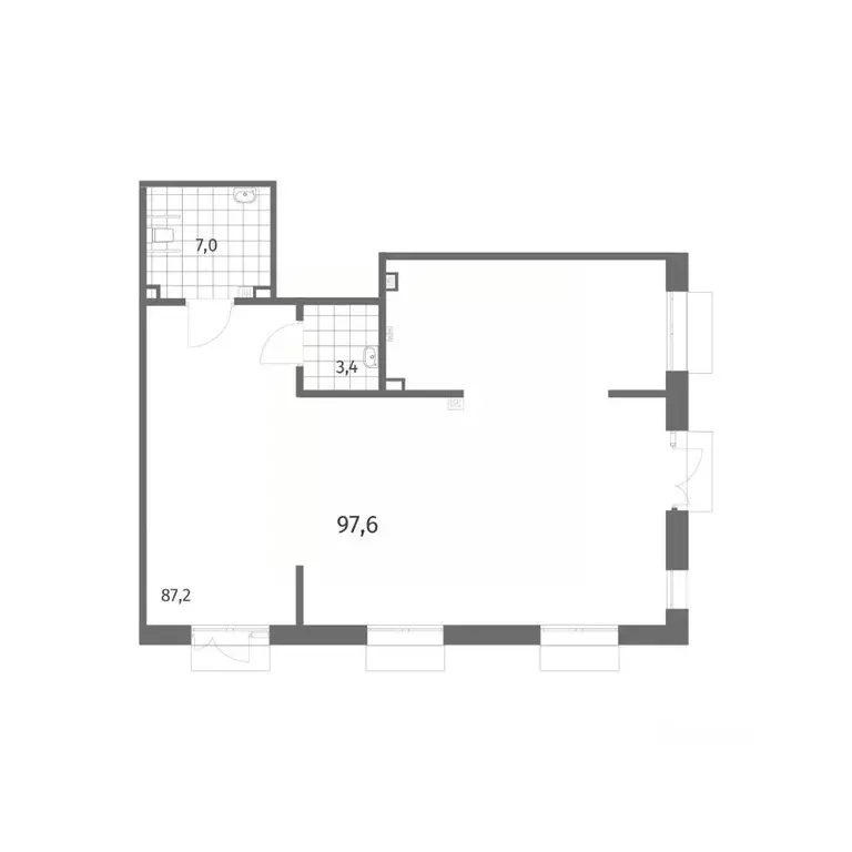 Помещение свободного назначения в Санкт-Петербург ул. Шкиперский ... - Фото 2