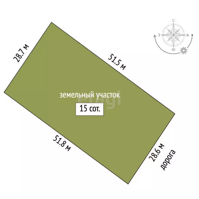 Участок в Тукаевский район, Калмиинское сельское поселение, деревня ... - Фото 1