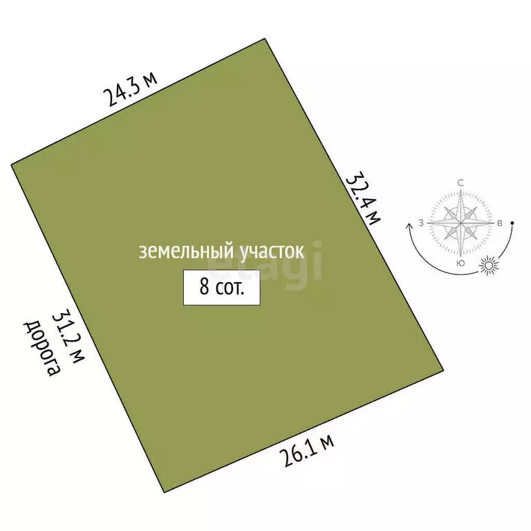 Участок в Вологодская область, Череповецкий муниципальный округ, ... - Фото 1