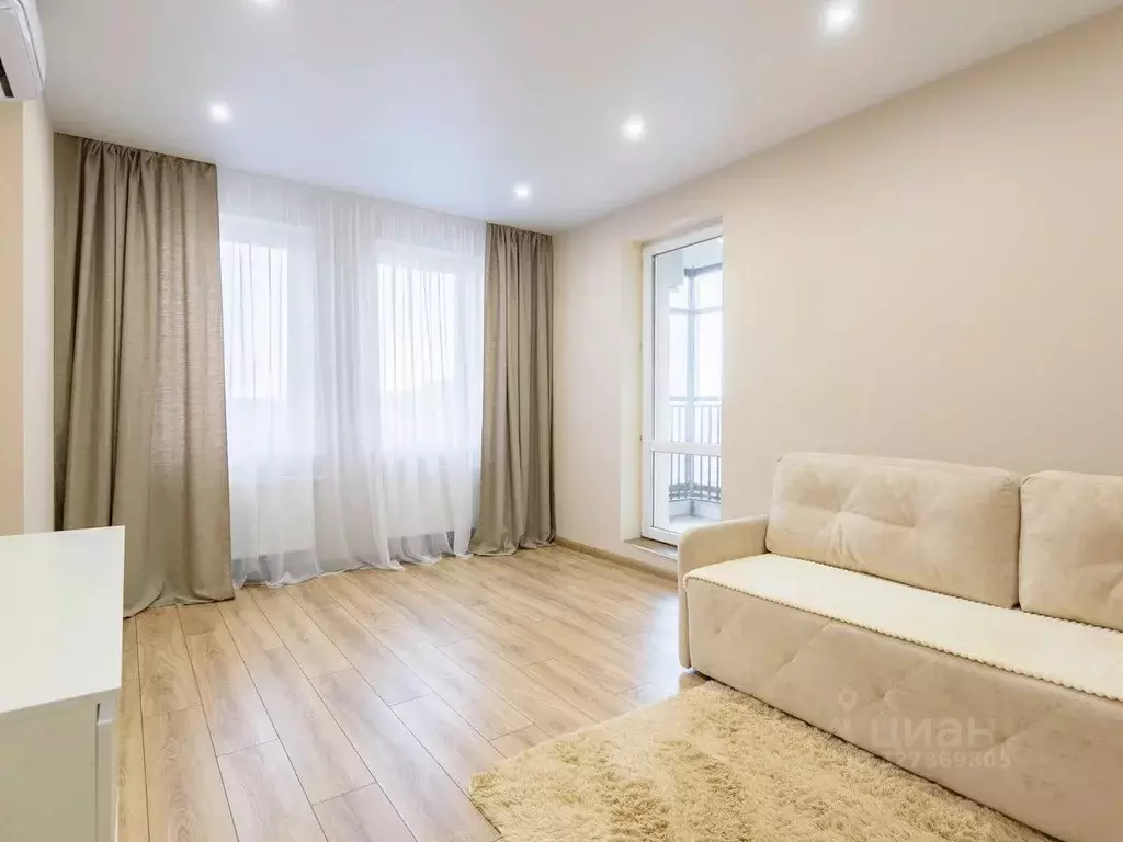 1-к кв. Татарстан, Казань ул. Серова, 50к1 (45.0 м) - Фото 2