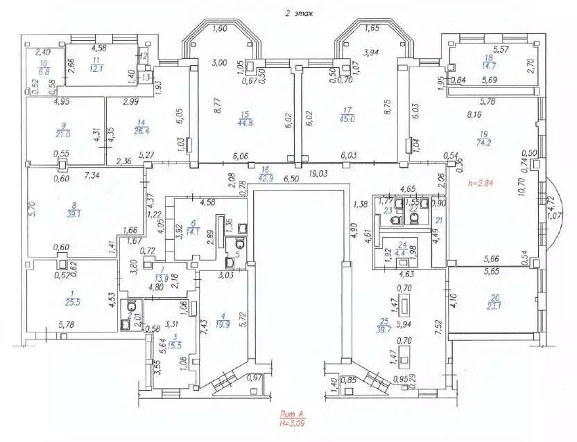 Офис в Кемеровская область, Новокузнецк ул. Тольятти, 5Б (499 м) - Фото 2