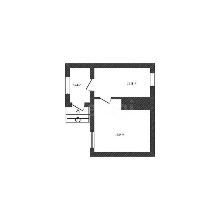 Дом в Валуйки, Школьная улица (37.9 м) - Фото 1