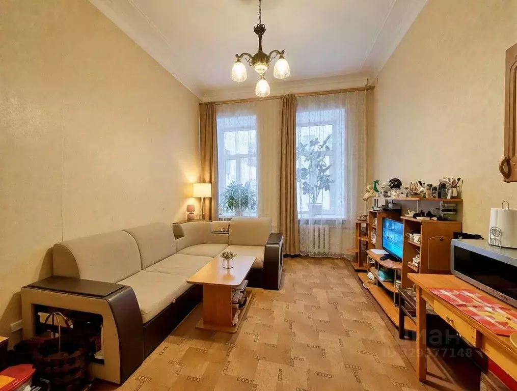 Комната Санкт-Петербург ул. Некрасова, 60 (17.0 м) - Фото 1