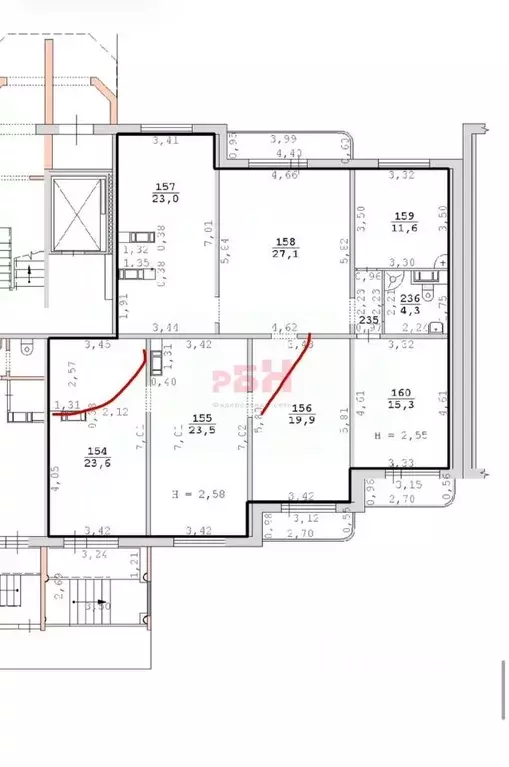 Офис в Свердловская область, Екатеринбург ул. Чкалова, 250 (152 м) - Фото 2
