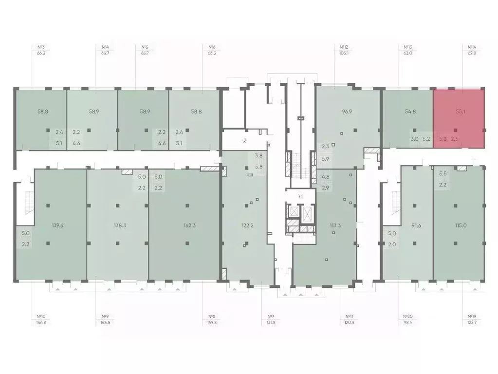 Помещение свободного назначения в Санкт-Петербург Партизанская ул., 5 ... - Фото 2