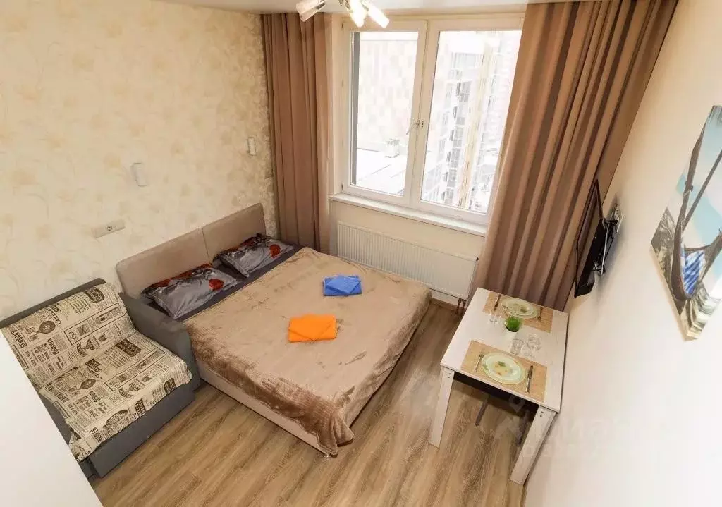 1-к кв. Москва Внуковское поселение, ул. Летчика Ульянина, 7Б (23.0 м) - Фото 0