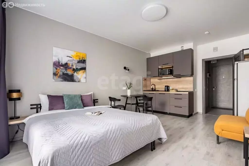 Квартира-студия: Санкт-Петербург, улица Одоевского, 17 (31.5 м) - Фото 2