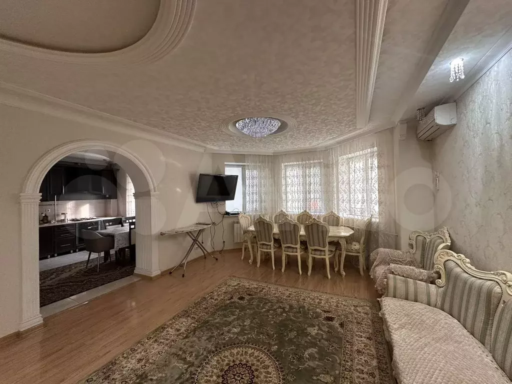 4-к. квартира, 129 м, 4/9 эт. - Фото 1
