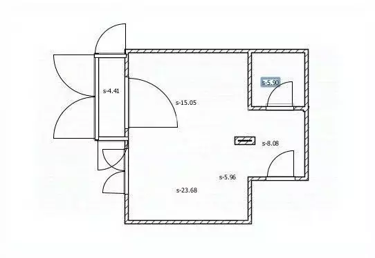 2-к кв. Новосибирская область, Новосибирск Дачное ш., 22/3 (58.67 м) - Фото 1