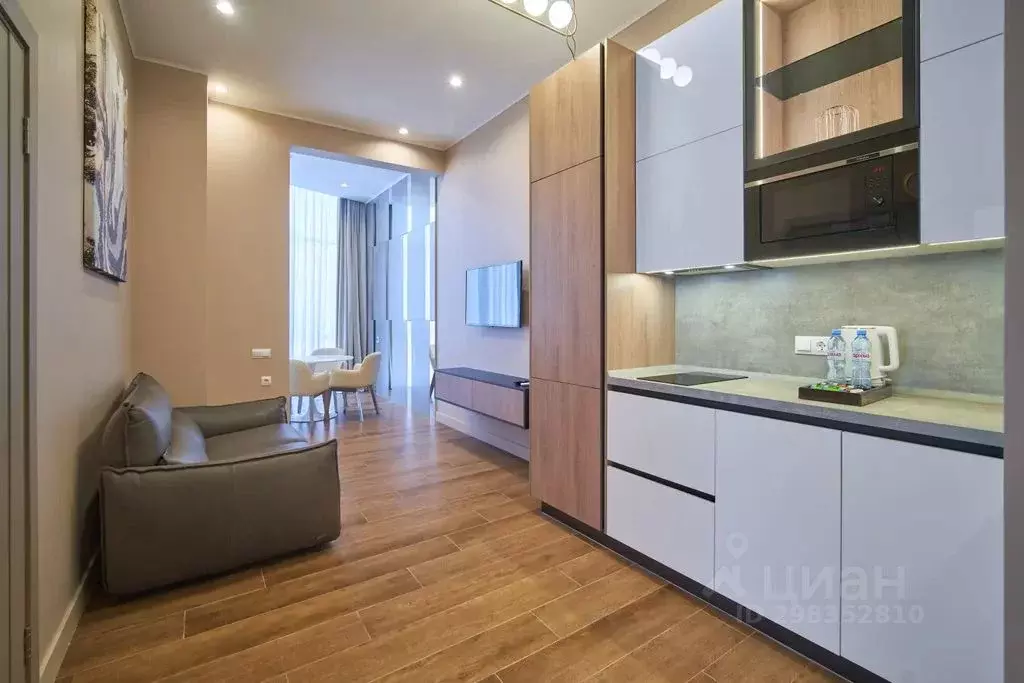 Комната Краснодарский край, Сочи Центральный мкр, ул. Навагинская, 11А - Фото 2