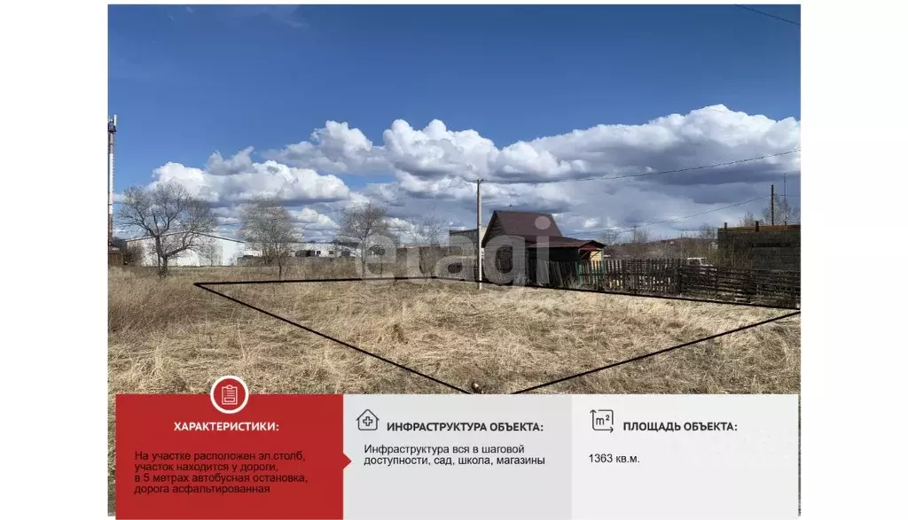 Участок в Хабаровский край, Комсомольск-на-Амуре ул. Щорса (13.63 ... - Фото 0