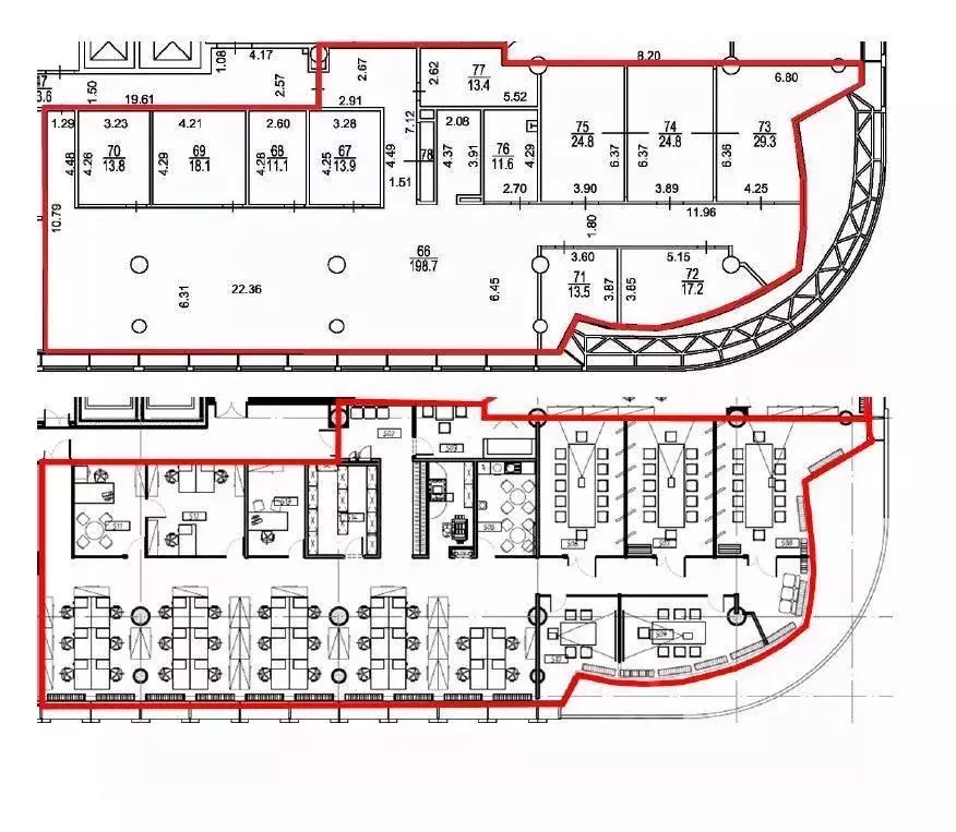 Офис в Москва 1-я Тверская-Ямская ул., 21 (1415 м) - Фото 1