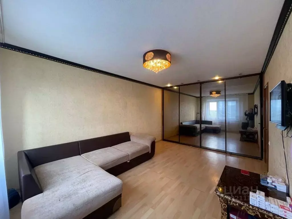 1-к кв. Тверская область, Тверь Хрустальная ул., 45к2 (37.8 м) - Фото 1