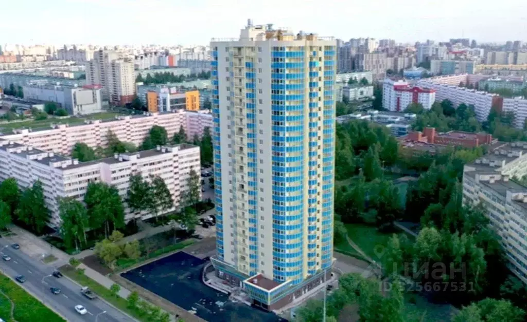Студия Санкт-Петербург ул. Прокофьева, 7к2 (31.4 м) - Фото 2