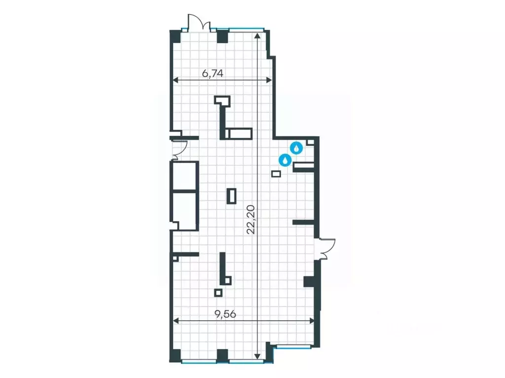 Помещение свободного назначения в Москва Ильменский проезд, 8 (170 м) - Фото 1